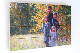 Foto auf Holz