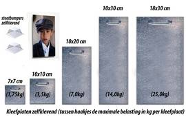 Klebeplatten, diverse Maße