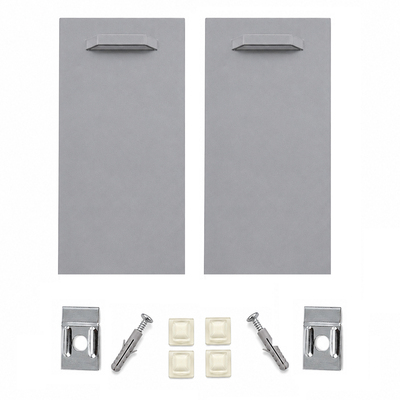 2 Klebeplatten 10x20cm
