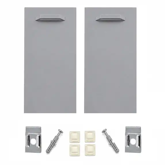 Zwei Klebeplatten 10x20 cm
