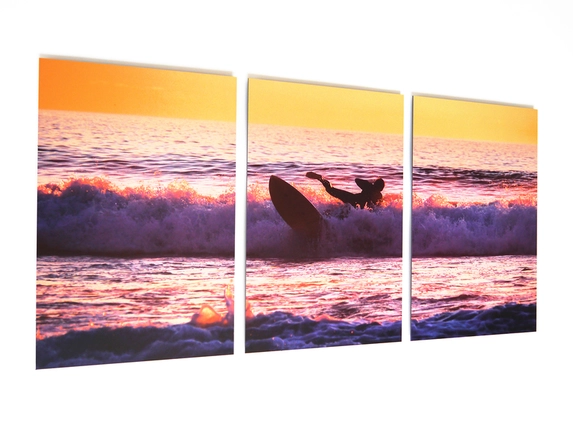Foto auf Aluminium 3-teilig