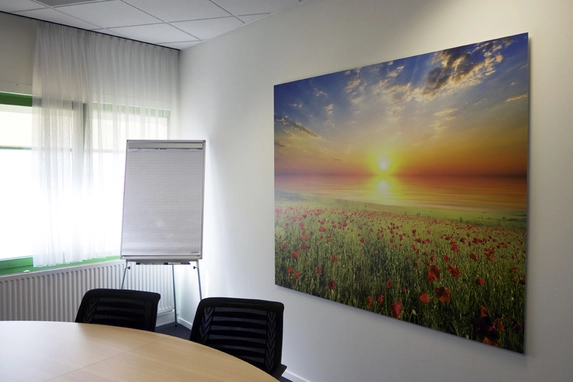 Foto in Galeriequalität auf Aluminium von Fotogeschenk.