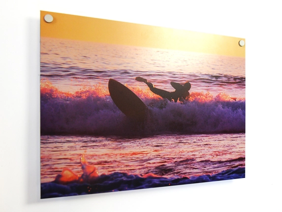 Leichtes Aluminiumfoto für eine stilvolle Wanddekoration