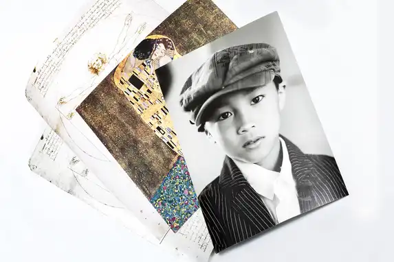 Fine-Art-Drucke zeichnen sich durch dickeres Papier und eine matte Optik aus.