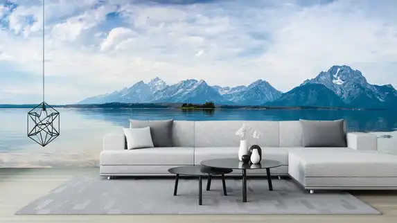 Fototapete mit der Natur Alaskas.