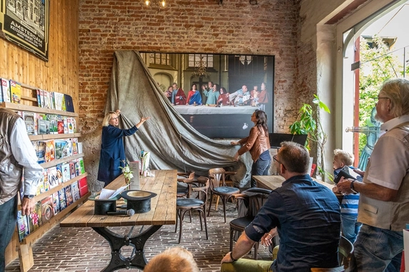 Kunstreproduktionen auf großformatiger Museumsleinwand bei Fotogeschenk.