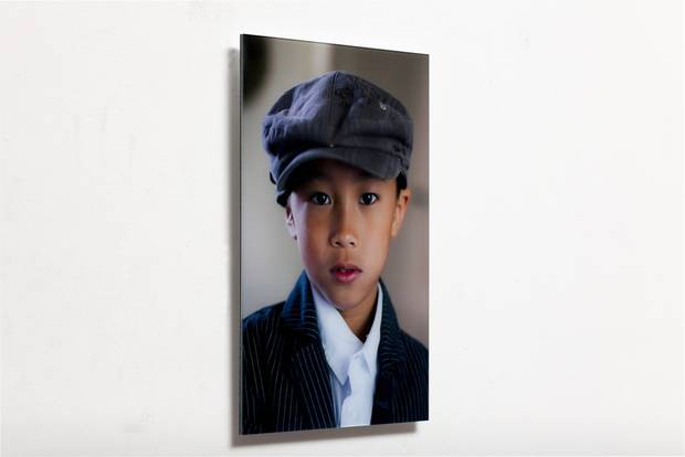 Fotoprint tussen plexiglas en dibond verlijmd