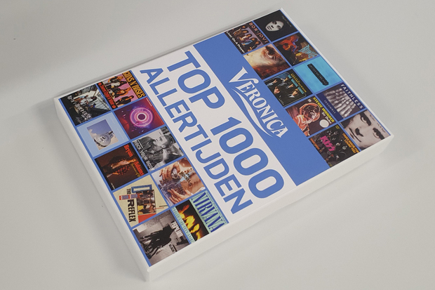 Fotopuzzle mit bedruckter Box, gedruckt in Editionen für die Veronica Top 1000 aller Zeiten.