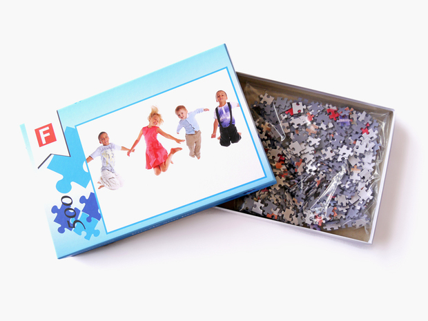 Fotopuzzel met 500 stukjes in doos