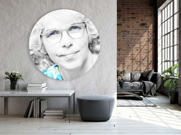 Forex rond uitgesneden muurcirkel