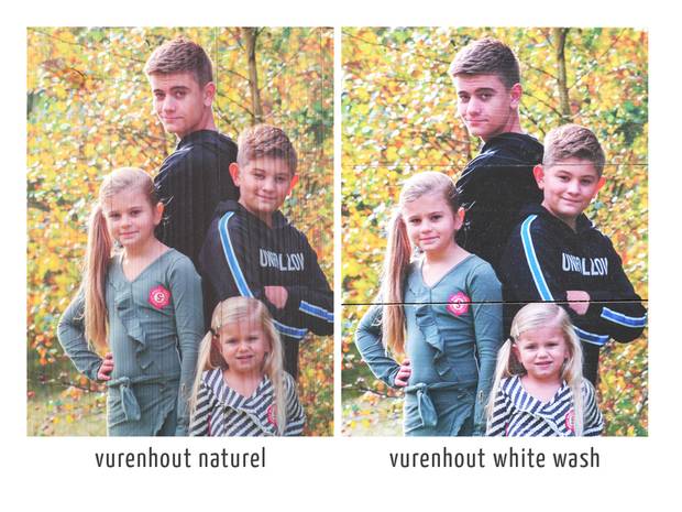 Vurenhout naturel vs whitewash